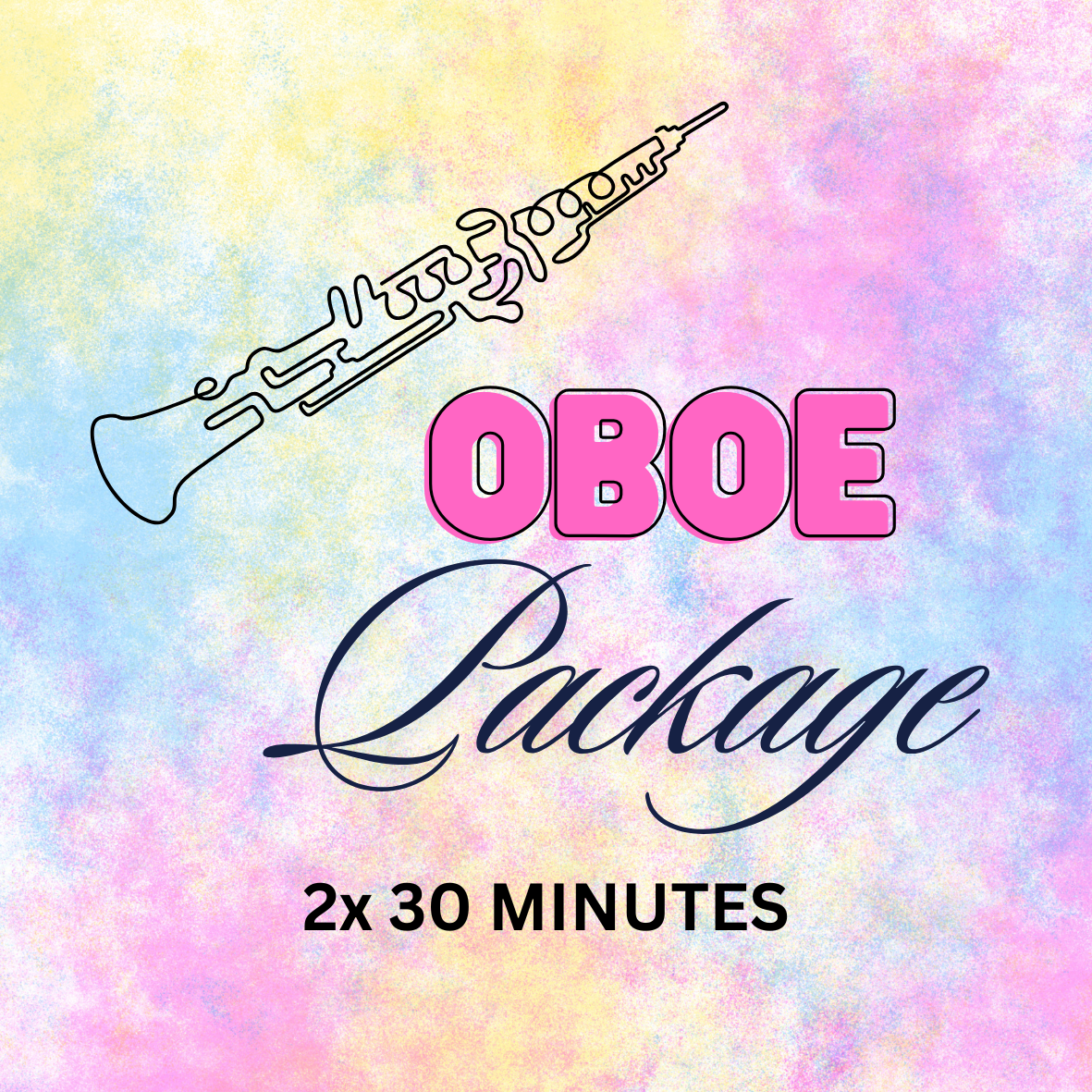 Oboe 1-on-1 – 2x30min Lesson