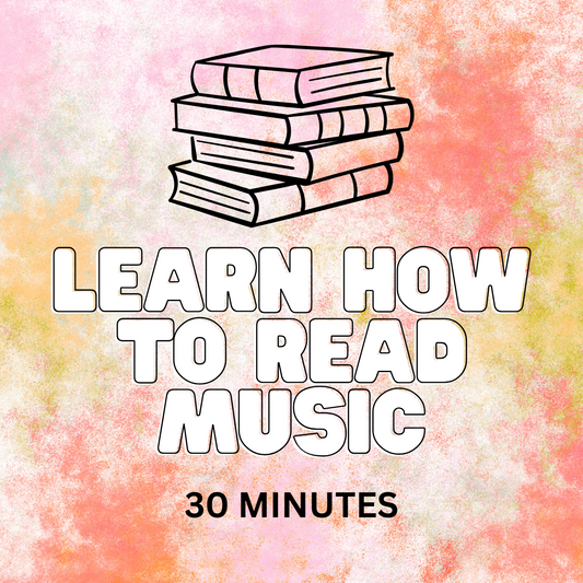 Learn How to Read Music - 1-on-1 Theory Lesson - 30 mins
