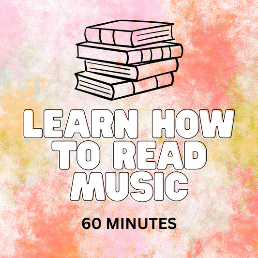 Learn How to Read Music - 1-on-1 Theory Lesson - 60 mins