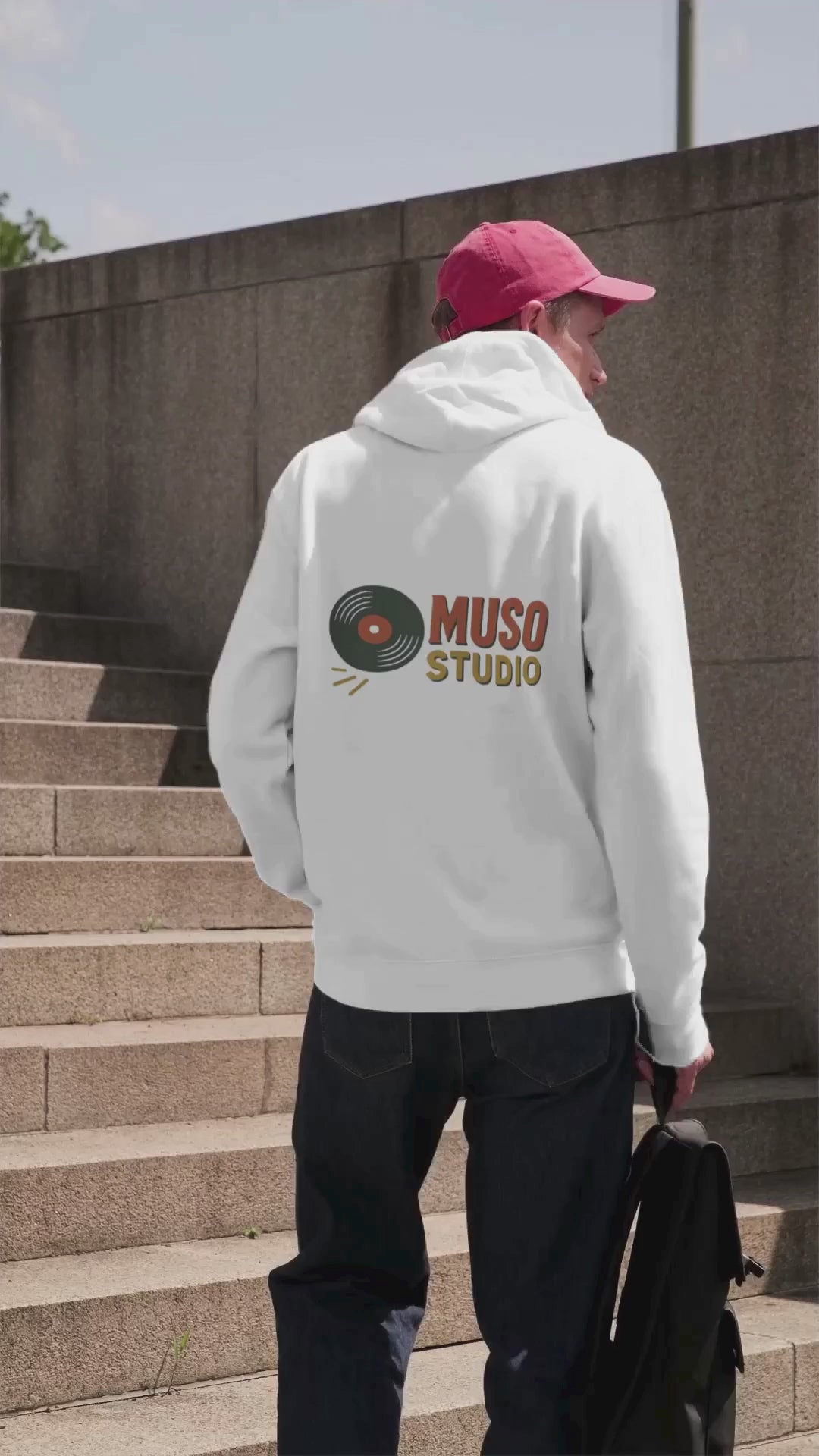 Muso Studio Hoodie - Front and Back Design