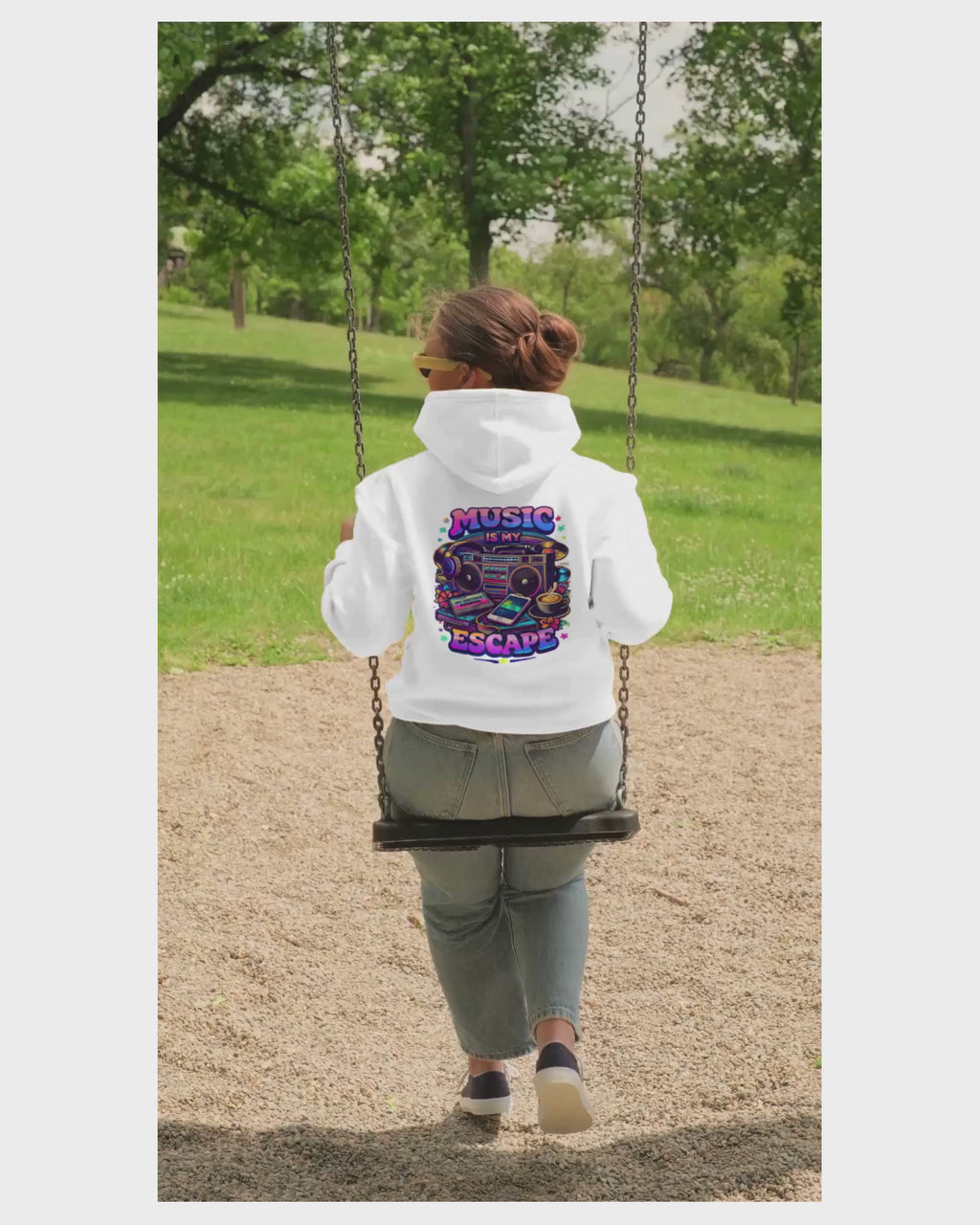 Music Is My Escape Hoodie
