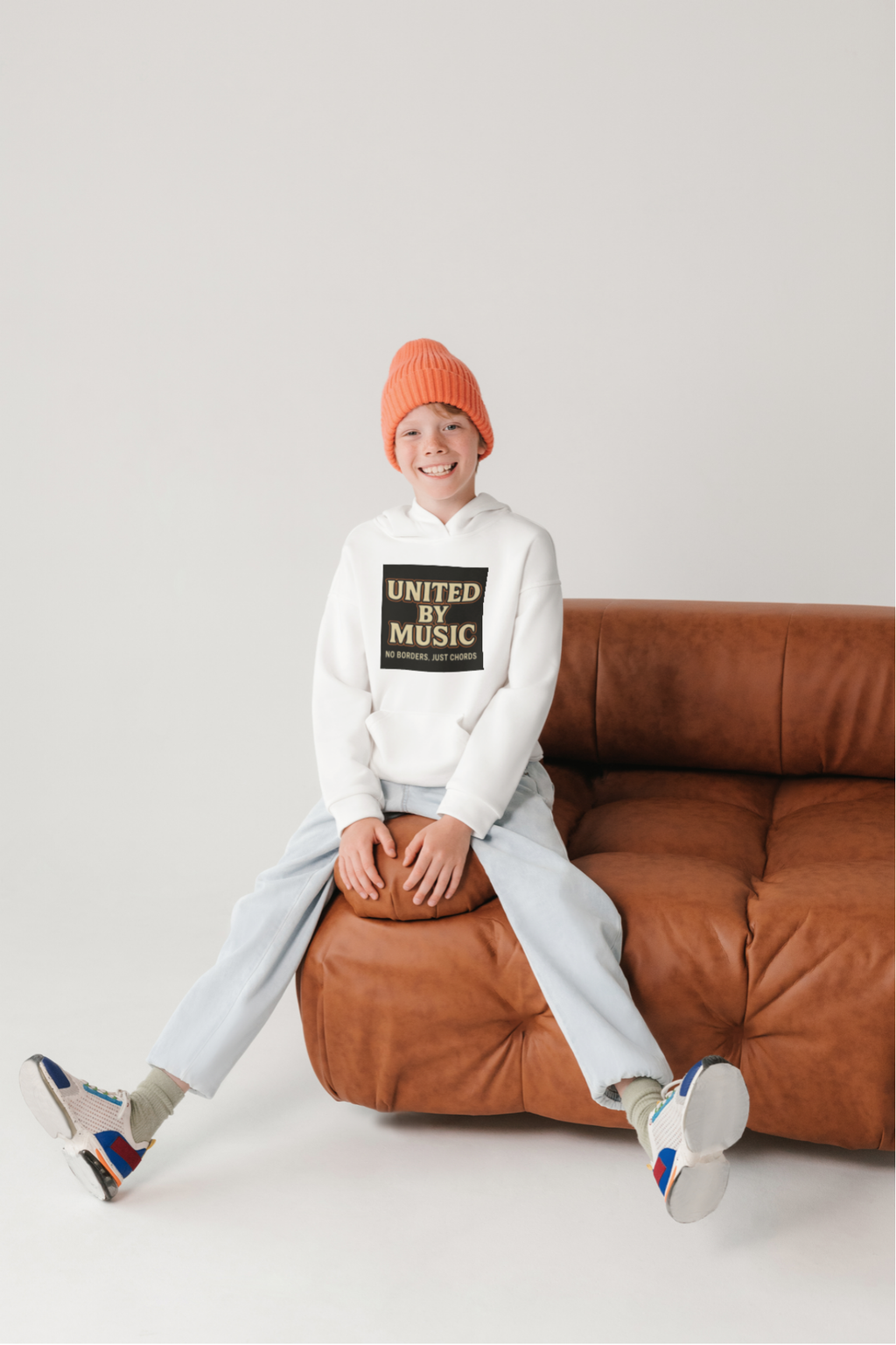 United by Music Unisex Hoodie – No Borders, Just Chords